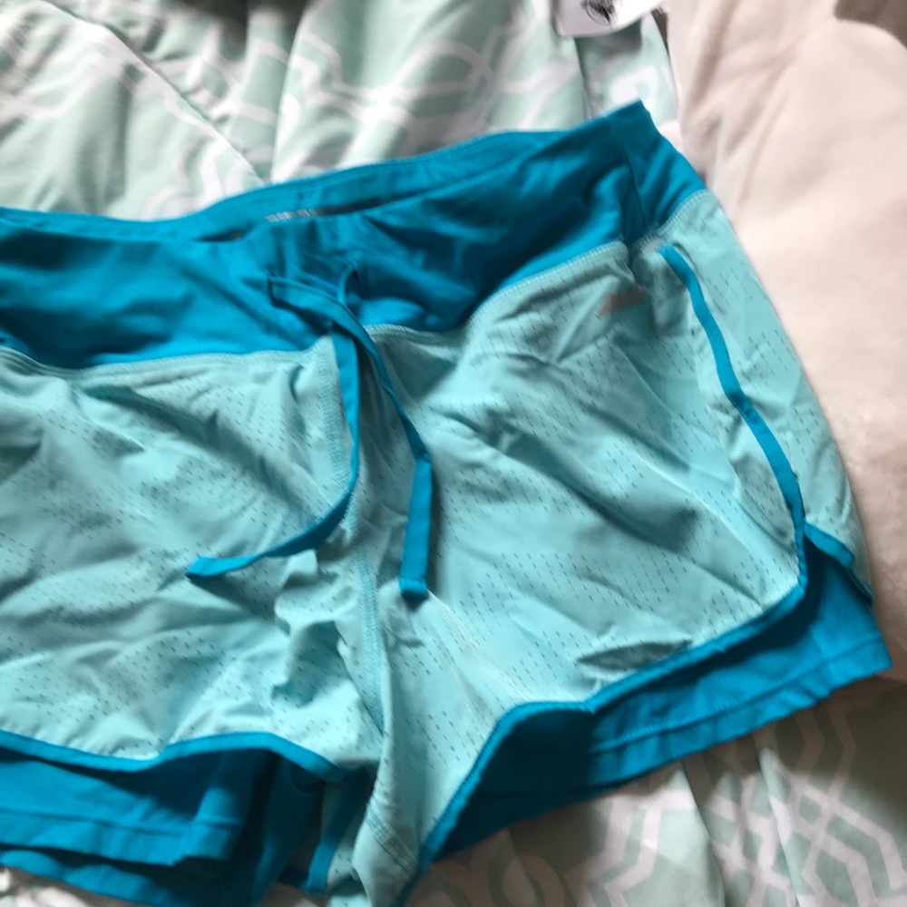 Blue shorts